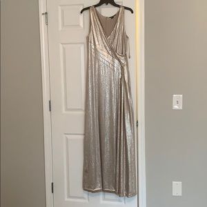 Lauren Ralph Lauren Gold Evening Gown